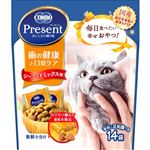 日本ペットフード コンボ プレゼント キャット おやつ 歯の健康と口臭ケア シーフードミックス味 42g（14袋）【猫用】
