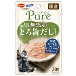 日本ペットフード コンボ ピュア キャット パウチ かつお・国産かつおだし入り 30g【猫用】