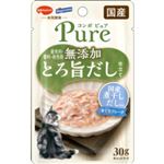 日本ペットフード コンボ ピュア キャット パウチ まぐろ・国産煮干しだし入り 30g【猫用】