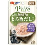 日本ペットフード コンボ ピュア キャット パウチ まぐろ・国産合わせだし 30g【猫用】