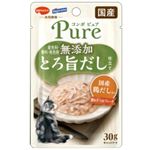 日本ペットフード コンボ ピュア キャット パウチ 鶏&かつお・国産鶏だし入り 30g【猫用】