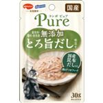 日本ペットフード コンボ ピュア キャット パウチ 鶏＆かつお・国産昆布だし入り 30g【猫用】