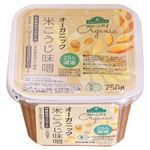 トップバリュグリーンアイ オーガニック 減塩米こうじ味噌 750g