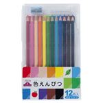 トップバリュ 色鉛筆 12色入