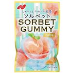 ノーベル SORBETグミ 白桃味 50g