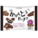 七尾 半生かりんとうドーナツ 黒糖  18本入