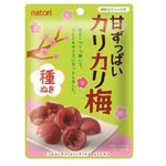 なとり 甘ずっぱいカリカリ梅 種抜き 22g