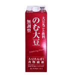 めいらく 大豆丸ごと飲料 のむ大豆無調整 1000ml