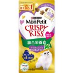 ネスレ日本 モンプチ クリスピーキッス 総合栄養食 キャットニップ入り 贅沢お魚&チキン味 3g×8袋入【猫用】