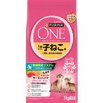 ネスレ日本 ピュリナ ワン キャット ドライ 1歳までの子ねこ用／妊娠・授乳期の母猫用 サーモン＆ツナ 2kg【猫用】