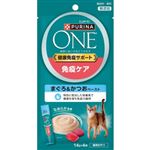 ネスレ日本 ピュリナワン おやつ 免疫ケア まぐろ＆かつお 14g×4本【猫用】