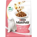 ネスレ日本 モンプチ バッグ ドライ 子ねこ 5種のブレンド 600g【猫用】