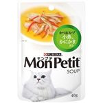 ネスレ日本 モンプチスープパウチ かつおスープ 小魚、かにかま入り 40g【猫用】