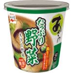 永谷園 カップ入生みそタイプみそ汁 あさげ たっぷり野菜 23.2g
