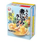 永谷園 煮込みラーメン 鶏うま塩味 2人前×2回分（めん2袋、調味ソース2袋入）