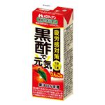 メロディアン 黒酢で元気 りんご味 200ml