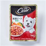 マースジャパン シーザー 厳選ビーフ入り野菜入り 70g【犬用】