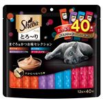 マースジャパン シーバとろ～りメルティ まぐろ&かつお味セレクション 12g×40本入【猫用】