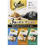 マースジャパン シーバ リッチ 成猫用 3種のセレクション 贅沢お魚グルメアソート 35g×6袋入【猫用】