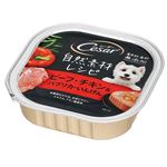 マースジャパン シーザー 自然素材レシピ ビーフ・チキン&パプリカ・いんげん 85g【犬用】