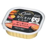 マースジャパン シーザー 自然素材レシピ 成犬用 サーモン&さつまいも・にんじん 85g【犬用】