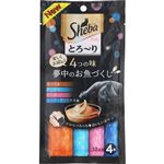 マースジャパン シーバ とろ～り メルティ 4つの味 夢中のお魚づくし 12g×4本入【猫用】