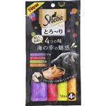 マースジャパン シーバ とろ～り メルティ 4つの味 海の幸の魅惑 12g×4本入【猫用】