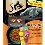マースジャパン シーバ デュオ 鶏ささみ味と海のセレクション 200g（20g×10袋）【猫用】