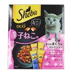 マース ジャパン シーバ デュオ 12ヶ月までの子ねこ用 香りのまぐろ味セレクション 200g（20g×10袋）【猫用】