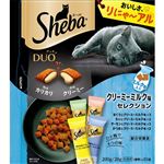 マース ジャパン シーバ デュオ クリーミーミルク味セレクション 200g（20g×10袋）【猫用】