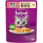 マースジャパン カルカンパウチ やわらかパテ 味わいとりささみ 着色料・発色剤 無添加 60g【猫用】