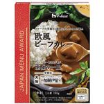 ハウス食品 JAPAN MENU AWARD 欧風ビーフカレー 中辛 180g（1人前）