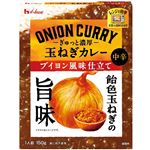 ハウス ぎゅっと濃厚 玉ねぎカレー ブイヨン風味仕立て 中辛 150g