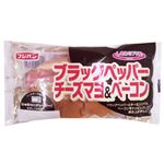 フジパン ブラックペッパー チーズマヨ&ベーコン 1個