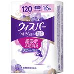 （ドデカ祭り） P&G ウィスパー うすさら安心 多いときでも安心用 120cc 27cm 16枚入
