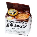 宝幸 カマンベールチーズ入り 国産オニオンのスープ 4食入