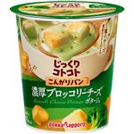 ポッカサッポロ じっくりコトコトこんがりパン 濃厚ブロッコリーチーズポタージュ カップ 21.7g