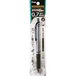 ぺんてる ゲルインキボールペン ノック式エナージェル 0.7mm 黒 1本