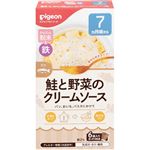 【7ヶ月頃～】ピジョン かんたん粉末+鉄（あんかけ・ソースタイプ）鮭と野菜のクリームソース 6袋入