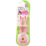 【1歳6ヶ月頃～】ピジョン 乳歯ブラシ レッスン段階4（ピンク）2本入