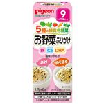 【9ヶ月頃～】ピジョン 赤ちゃんのお野菜ふりかけ さけ／肉そぼろ 1.7g×6袋（さけ／肉そぼろ 各3袋）