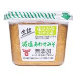 フンドーキン 生詰 無添加減塩 あわせみそ  500g