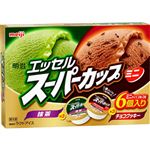 明治 エッセルスーパーカップ ミニ 抹茶&チョコクッキー 80ml×6個入