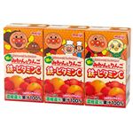 明治 それいけ！アンパンマンの朝のみかんとりんご 鉄・ビタミンC 125ml×3本入