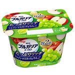 明治 ブルガリアヨーグルト たっぷりリッチ シャインマスカット＆りんご 180g