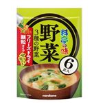 マルコメ お徳用 フリーズドライ 顆粒みそ汁 料亭の味 野菜 6食