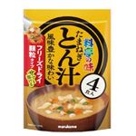 マルコメ お徳用 フリーズドライ 顆粒みそ汁 料亭の味 たまねぎとん汁 4食