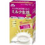 森永乳業 ミルク生活プラス スティック 20g×10本入