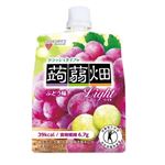 マンナンライフ クラッシュタイプの蒟蒻畑 ライト ぶどう味 150g