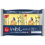 おやつカンパニー 素材市場 いわしのスナック ほんのり生姜香る、甘辛醤油味 90g（15g×6袋）